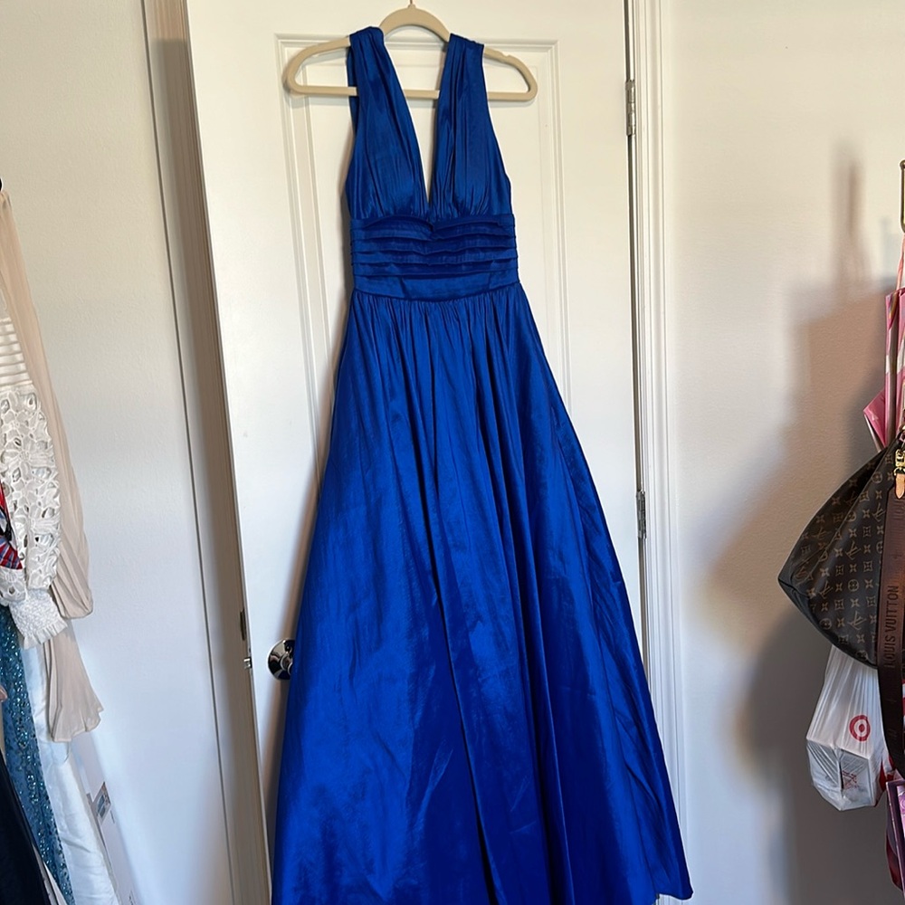 Royal Blue gown